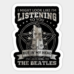 Beatles Sticker